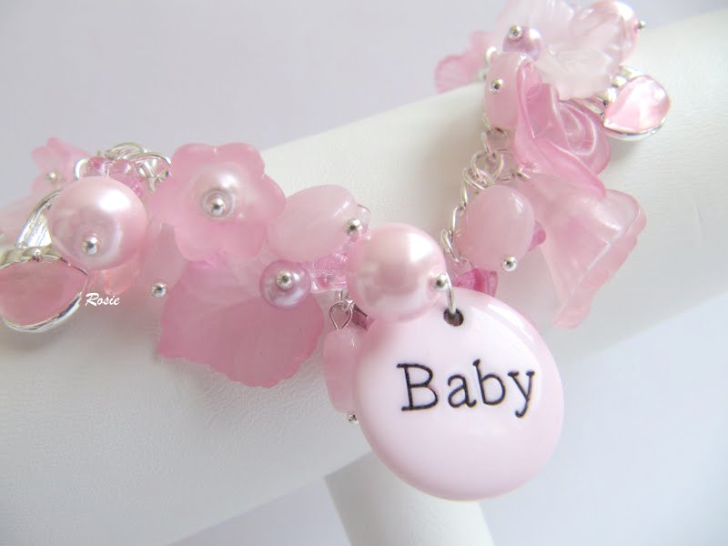 Pink Bracelet, Mommy, It's A Babygirl, Newborn